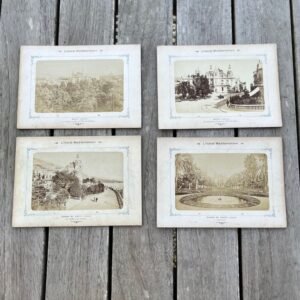 Photographies de Monte Carlo, albuminées
