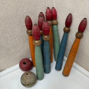 Simon, le jeu de quilles en bois