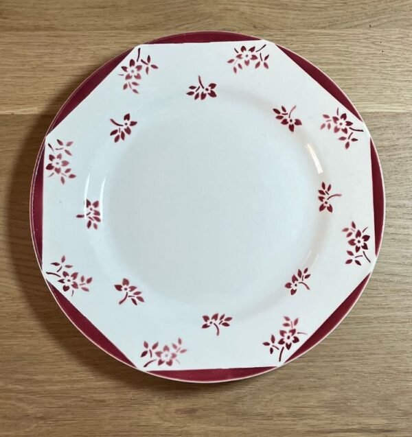 Gisèle, l'assiette Aquitania Digoin (x10) – Image 2