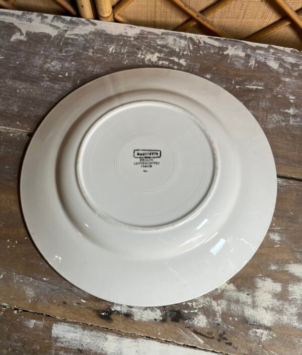 Daniel,le plat rond Digoin de la série "Marinette" – Image 3