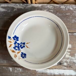 Anis, le plat rond creux Badonviller