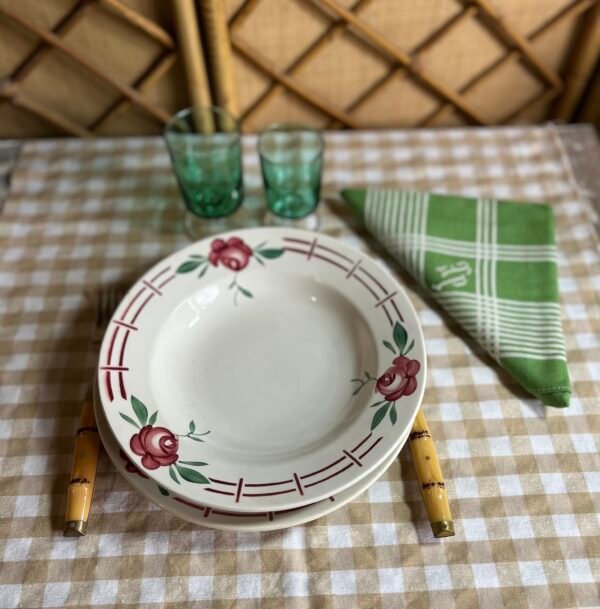 Margaret, l'assiette Sarreguemines "Castille" (4 paires) – Image 4