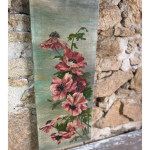 Claire, l'huile sur toile
