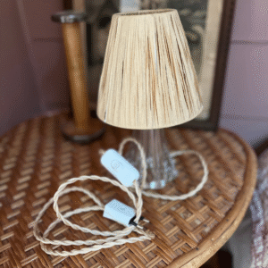 Sophie, la petite lampe ancienne en cristal