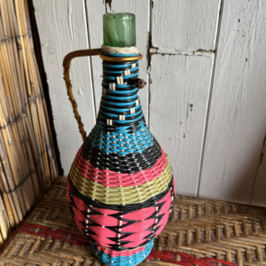 Carafe 50ies en scoubidou