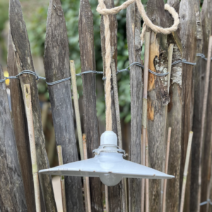 Suspension d'atelier en tôle émaillée