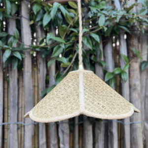 Suspension 70ies en osier