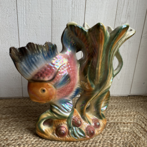 Vase italien en barbotine