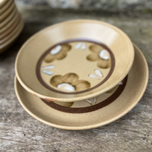 Assiettes en grès Sarreguemines x 18