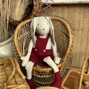 Fauteuil pour poupée en osier