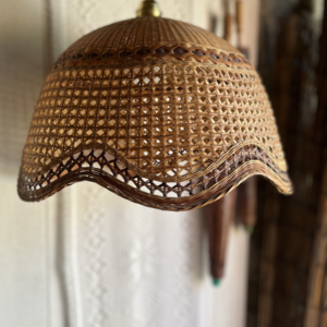 Suspension 70ies en osier