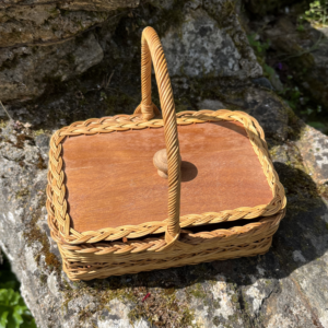 Panier à sucre en osier