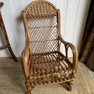 Fauteuil pour enfant en osier