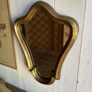 Miroir baroque doré