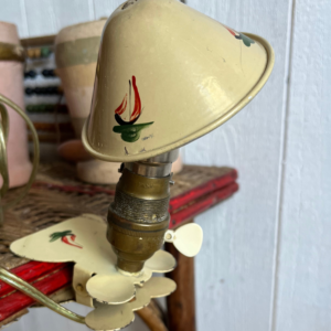 Lampe pince champignon 60ies