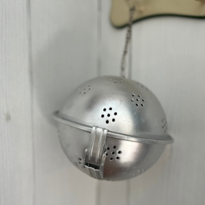 Boule à riz vintage en aluminium